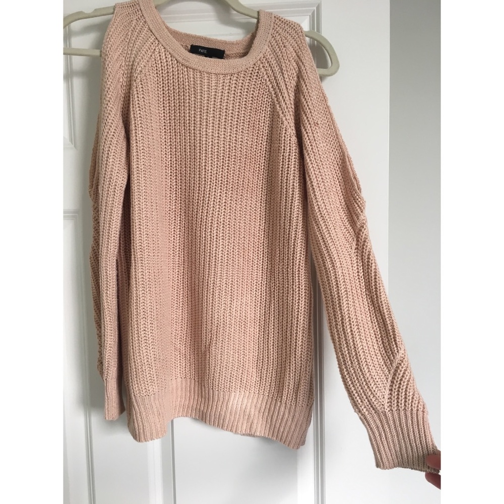 Pink oversized sweater